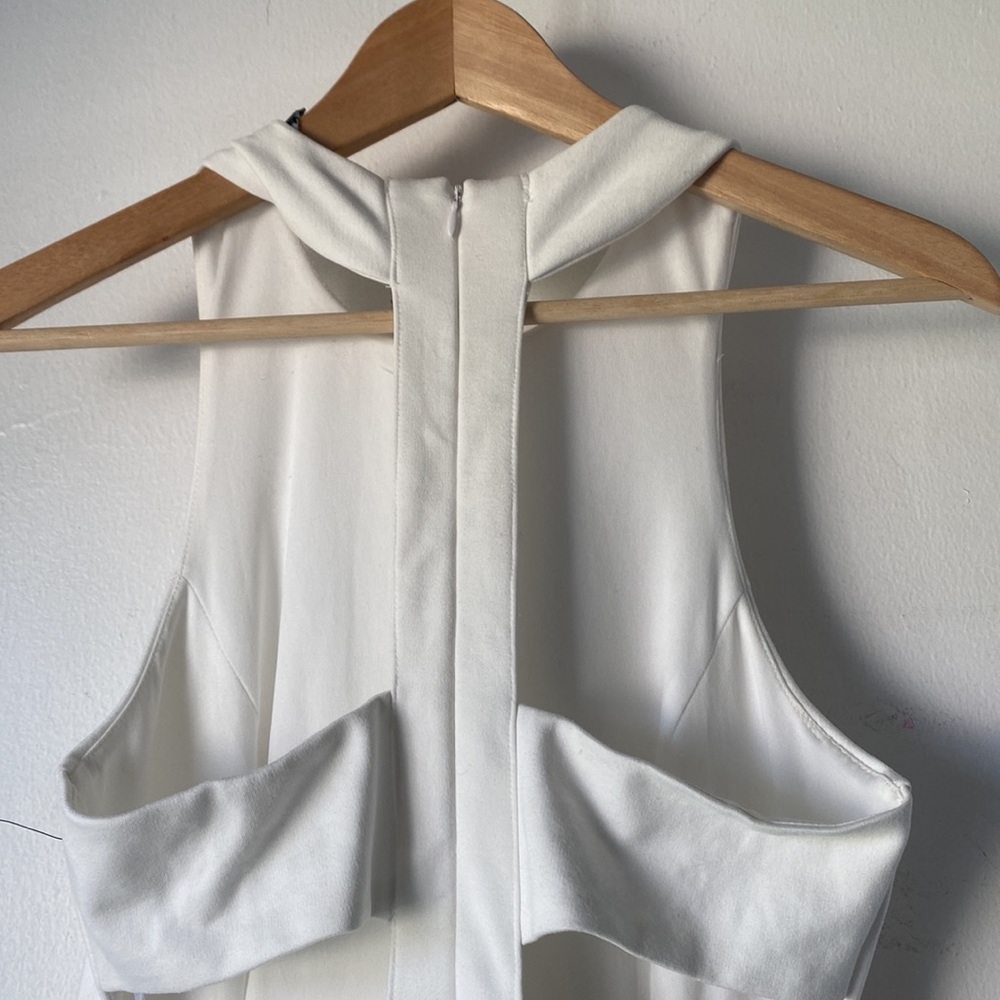 Lulu’s S Cutout and About White Skater Dress - Picture 12 of 14